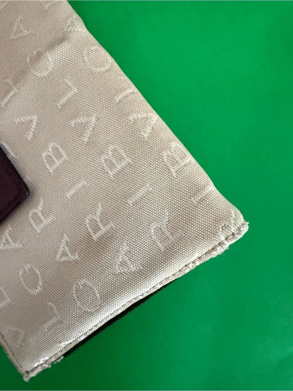 BVLGARI Logomania Monogram Long Trifold Wallet
